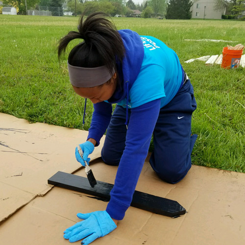 Finish Line, Indiana Fever, and Warren Early Childhood Center Join Forces to Create a New Playground